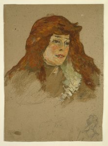 pani Lili Grenier (odbytnica); Krajobraz z kościołem (verso)