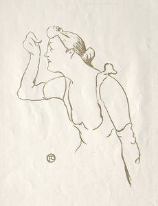 Paula Brebion autorstwa Henri de Toulouse-Lautrec