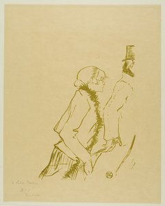 Biedny spacerowicz! autorstwa Henri de Toulouse-Lautrec