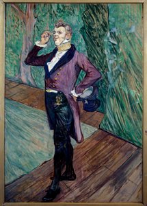 Portret en pied Henry Samary (1865-1902) z Comedie francaise autorstwa Henri de Toulouse Lautrec