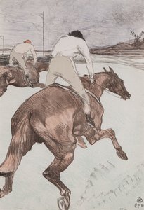 Dżokej autorstwa Henri de Toulouse Lautrec