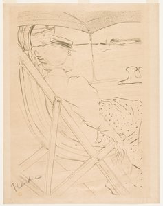 Pasażerka 54 autorstwa Henri de Toulouse-Lautrec