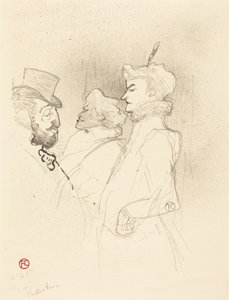 Why Not...Once Is Not a Habit (Dlaczego nie...Raz nie jest nawykiem) autorstwa Henri de Toulouse-Lautrec