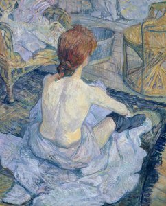 Kobieta w toalecie autorstwa Henri de Toulouse Lautrec