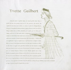 Yvette Guilbert-seria francuska: nr 1