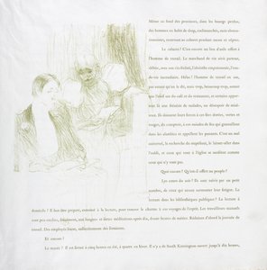 Yvette Guilbert-seria francuska: nr 8 autorstwa Henri de Toulouse-Lautrec