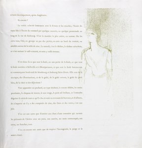 Yvette Guilbert-seria francuska: nr 9 autorstwa Henri de Toulouse-Lautrec