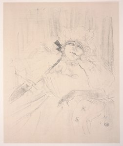 Yvette Guilbert autorstwa Henri de Toulouse Lautrec