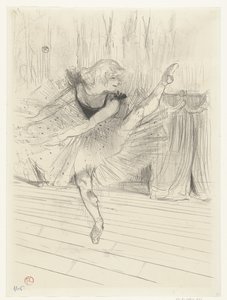 Portret van danseres Ida Heath Ida Heath angielska tancerka
