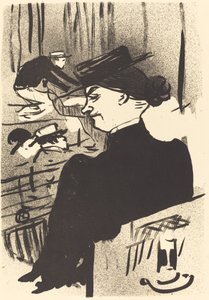 Widz autorstwa Henri de Toulouse Lautrec