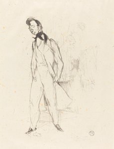 Adolf lub smutny młody człowiek autorstwa Henri de Toulouse Lautrec