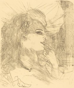 Anna Held autorstwa Henri de Toulouse Lautrec
