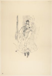 Anna Held, w Wszystkie te panie w teatrze autorstwa Henri de Toulouse-Lautrec