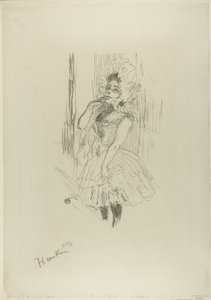 Anna Held, w Wszystkie te panie w teatrze autorstwa Henri de Toulouse Lautrec