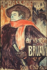 Aristide Bruant do ambasadorów autorstwa Henri de Toulouse Lautrec