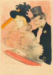 Na koncercie (koncert Au) autorstwa Henri de Toulouse Lautrec