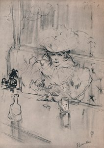 Au Hanneton, c.1898, 1946 autorstwa Henri de Toulouse Lautrec