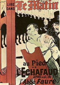 Am Fuße des Schafotts, 1893 von Henri de Toulouse Lautrec
