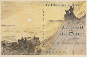 U stóp Synaju: okładka autorstwa Henri de Toulouse-Lautrec