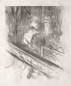 U stóp Synaju: Baron Moïse autorstwa Henri de Toulouse-Lautrec