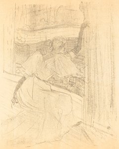 Ukłony publiczności (Saluant le public) autorstwa Henri de Toulouse Lautrec