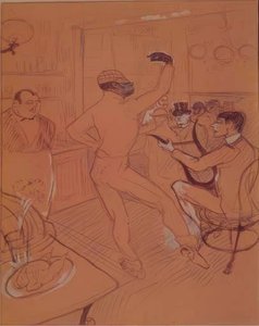 Tanzender Chocolat von Henri de Toulouse Lautrec