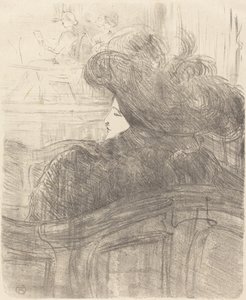 Cleo de Merode autorstwa Henri de Toulouse-Lautrec