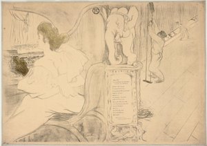Oryginalna okładka z nadrukiem autorstwa Henri de Toulouse-Lautrec