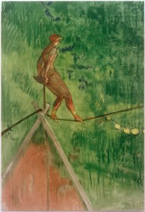 Tancerka na linie autorstwa Henri de Toulouse Lautrec