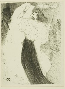 Taniec ekscentryczny autorstwa Henri de Toulouse Lautrec