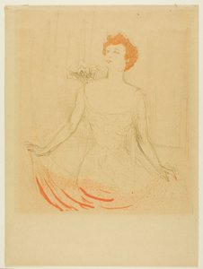 Emma Calve autorstwa Henri de Toulouse-Lautrec