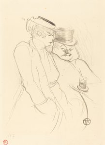 za czterdzieści autorstwa Henri de Toulouse Lautrec