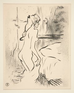 Etiuda de femme (Studium kobiety) autorstwa Henri de Toulouse-Lautrec