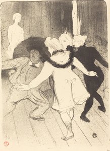 Folies-Bergere: Cenzorzy M. Prudhomme autorstwa Henri de Toulouse Lautrec