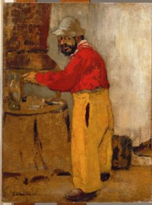 Henri de Toulouse-Lautrec, w Villeneuve sur Yonne, wśród Natansons autorstwa Henri de Toulouse Lautrec