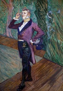 Henry de Samary, aktor Komedii Francuskiej autorstwa Henri de Toulouse Lautrec