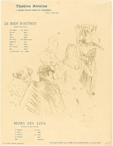 Hołd dla Moliera Hołd dla Moliera, 1897. autorstwa Henri de Toulouse Lautrec