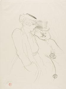 Po czterdziestce autorstwa Henri de Toulouse Lautrec