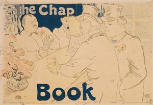 irlandzki i amerykański bar, Rue Royale; plakat do „Księgi Chap”, 1895