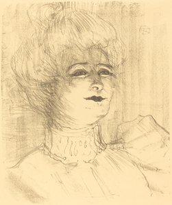 Jeanne Hading, 1896. autorstwa Henri de Toulouse Lautrec