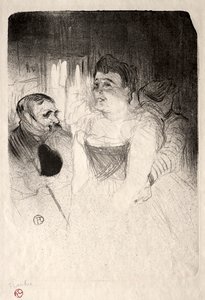 Judyk w loży autorstwa Henri de Toulouse Lautrec