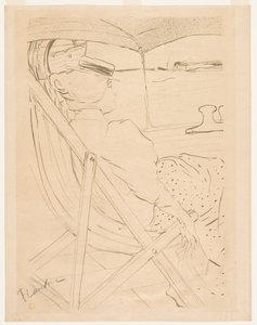 Pasażerka 54 autorstwa Henri de Toulouse-Lautrec
