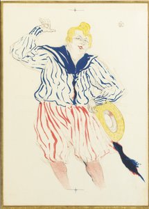 Piosenka marynarza, w Star, Le Havre autorstwa Henri de Toulouse Lautrec