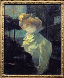 Modnisia Obraz Henri de Toulouse Lautreca (1864-1901) 1900 nd. 0,61x0,49 m Albi, muzeum Toulouse Lautrec autorstwa Henri de Toulouse Lautrec