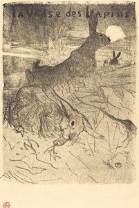 Walc Królików autorstwa Henri de Toulouse Lautrec