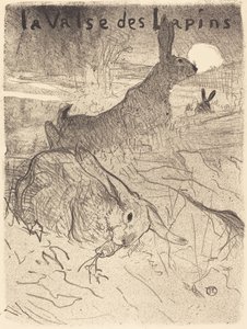 Walc Królików, 1895. autorstwa Henri de Toulouse Lautrec