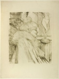 Opuszczenie teatru autorstwa Henri de Toulouse Lautrec