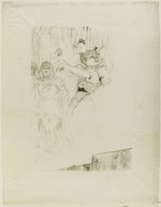 Pożyczkodawca tańczący bolerko w Chilpéric autorstwa Henri de Toulouse Lautrec
