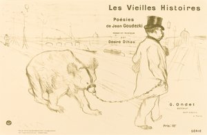 Stare historie (okładka/frontyspis) autorstwa Henri de Toulouse Lautrec