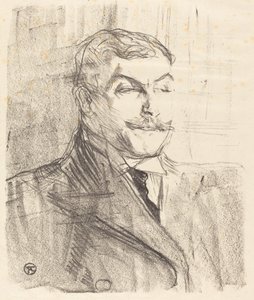 Lucien Guitry autorstwa Henri de Toulouse Lautrec